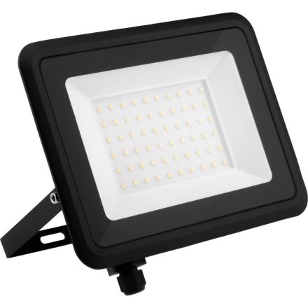 LED reflektor 50W 4250lm 4000K IP65 fekete SOLAS