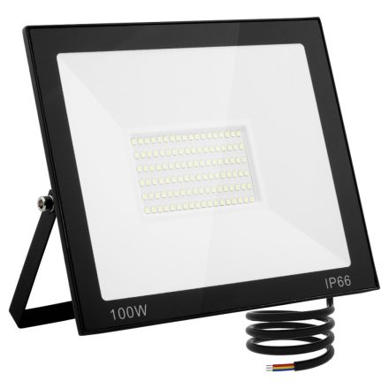 LED reflektor 100W 7000lm 4500K IP65 Fekete