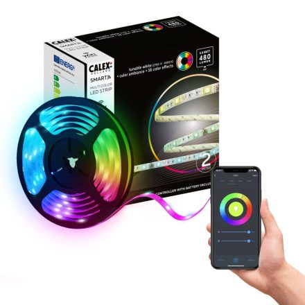 LED szalag 12V RGB + CCT 2M SMART WiFi TUYA CALEX