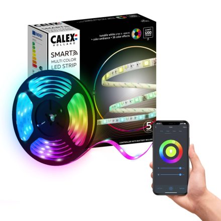 LED szalag 12V RGB + CCT 5M SMART WiFi TUYA CALEX