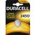 Duracell Lithium Battery 2450 DL2450 CR2450 ELEMEK Számológép konzol