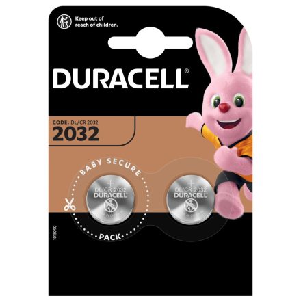 GOMBOS ELEMEK Duracell DL-2032 3V 2 db-os buborékcsomagolás