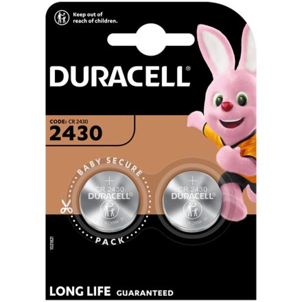 DURACELL speciális akkumulátorok DL2430 CR2430 3V 2db