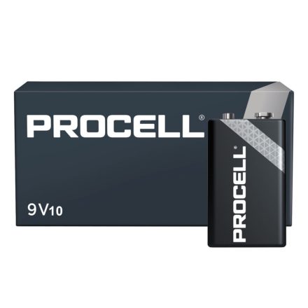 Duracell Procell 6LR61 9V Alkáli Elemek 10 db