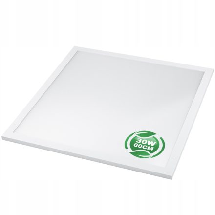 LED panel Süllyesztett/Felületre szerelhető kazetta 60x60cm 30W 4000K 4000lm 85° ECOLIGHT