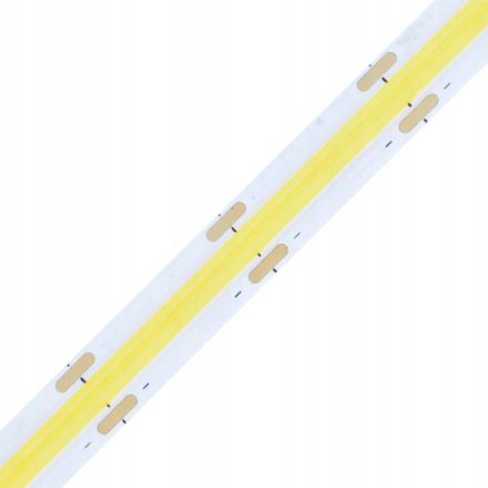 LED szalag COB 24V 45W 2400LED NEON Meleg 8mm 5m