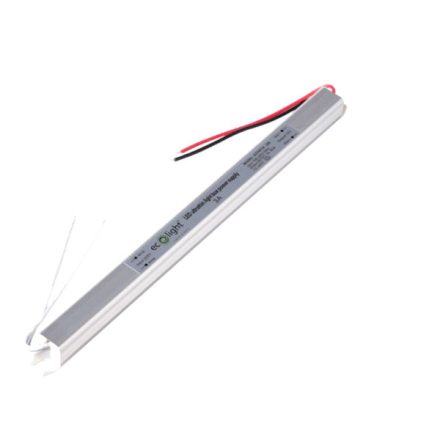 Tápegység LED szalagokhoz Ultra SLIM 3A 36W 12V DC ECOLIGHT bútor