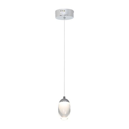 OVO 5W LED Átlátszó Minimal Sphere függőlámpa ML426 Milagro Metal + Akril