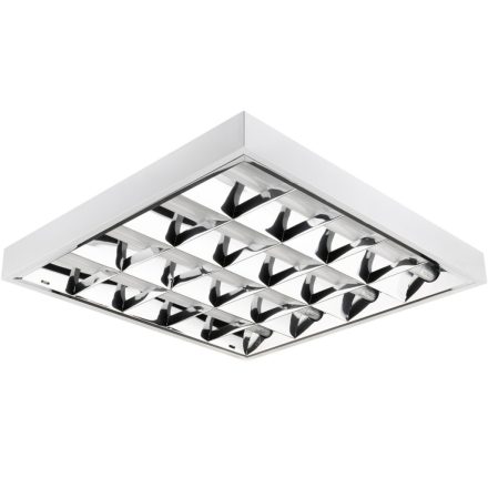 Felületre szerelhető Raster LED lámpatest 4 x 60 cm G13