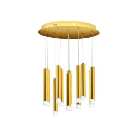 GOLDIE 12W LED Gold Minimalista függőlámpa ML5716 Milagro Metal + Akril