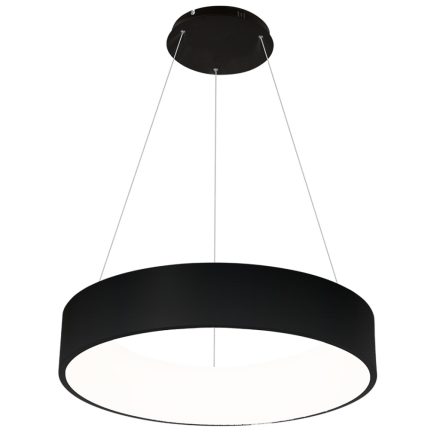 OHIO 24W LED fekete felni, minimalista függőlámpa MLP6358 Milagro fém + akril