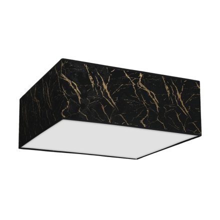 Plafon LED mennyezeti lámpa SENSO Black Gold Square 3xE27 Milagro