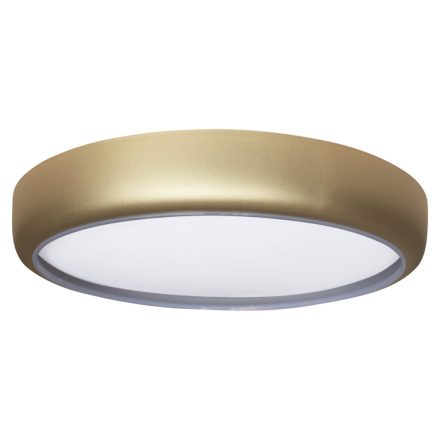 LED felületre szerelhető mennyezeti lámpa Gold Round GEA 36W 39 cm CCT + Milagro távirányító