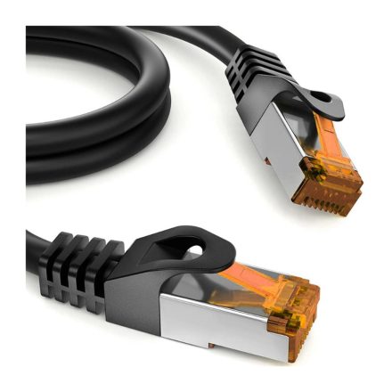 Árnyékolt LAN kábel 10m S/FTP CAT. 6a RJ45 LIBOX Internet hálózati kábel