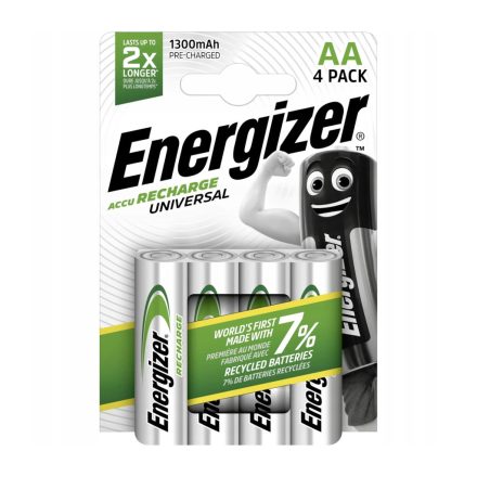 4x Akkumulátor ENERGIZER Univerzális AA HR6 1300mAh akkumulátor