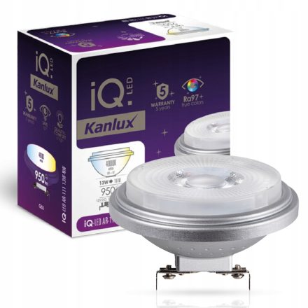 G53 AR111 LED izzó 13W 950lm 4000K Semleges 40° KANLUX