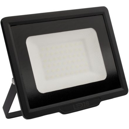 LED reflektor 50W 4000lm 6000K IP65 Fekete LED2B KOBI MH