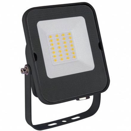 LED reflektor 20W 1600lm 3000K IP65 Fekete KOBI Premium MHN