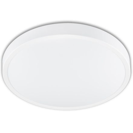 LED felületre szerelhető mennyezeti fürdőszobai lámpa 12W 4000K IP44 ZOE Fehér 30cm