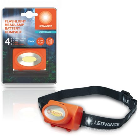 LED COB fényszóró könnyű 3xAAA elemes 80lm 4000K LEDVANCE