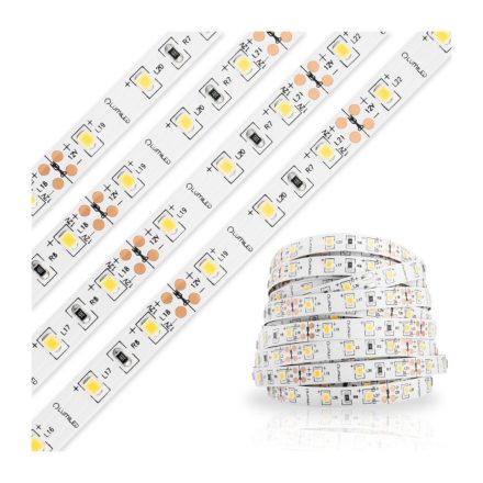 LED szalag 120W SMD2835 1500LED IP65 25m semleges - Roll