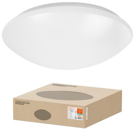 LED mennyezeti lámpa FELÜLI KÖR ÉRZÉKELŐ 40 cm 24W 1920lm 3000K IP44 LEDVANCE mozgásérzékelővel