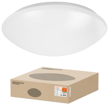 LED mennyezeti fali lámpa FELÜLETI KÖR ÉRZÉKELŐ 40 cm 24W 1920lm 4000K IP44 LEDVANCE mozgásérzékelővel