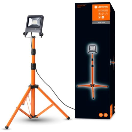 LED reflektor 1x30W 2700lm 4000K IP65 állványon LEDVANCE WORKLIGHT TRIPOD Munkavégzés Hordozható