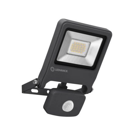 LED reflektor 20W 1700lm 4000K IP44 Szürke mozgásérzékelővel LEDVANCE Floodlight Endura