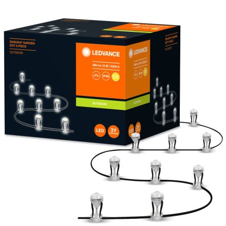 Dekoratív LED fénypontok 6W 3000K  ENDURA GARDEN 9 Dot LEDVANCE