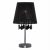 MONA E27 LED asztali lámpa Éjszakai 43cm Crystals Glamour Black Light Prestige