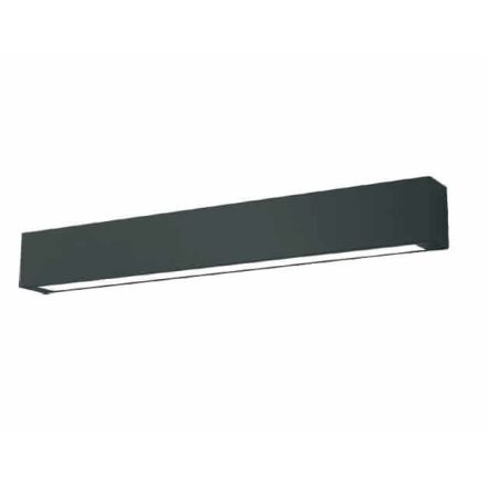 IBROS LED fali lámpa 12W 3000K IP44 Lineáris 93cm Minimalist Black Light Prestige