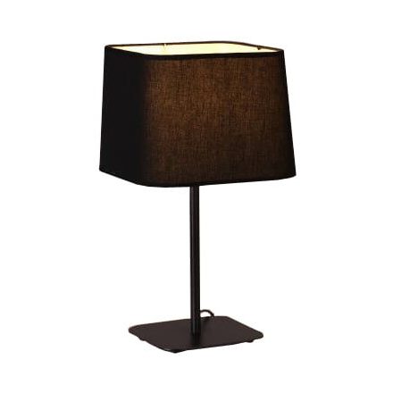 MARBELLA E27 LED asztali lámpa Éjszakai 46cm Classic Black Light Prestige