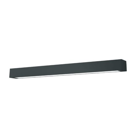 IBROS LED fali lámpa 18W 4000K IP44 Lineáris 120cm Minimalist Black Light Prestige