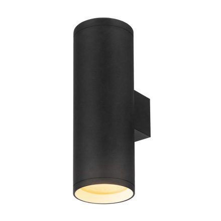 Fali lámpa TORRE 2xGU10 Up-Bottom Tube Modern Black Light Prestige