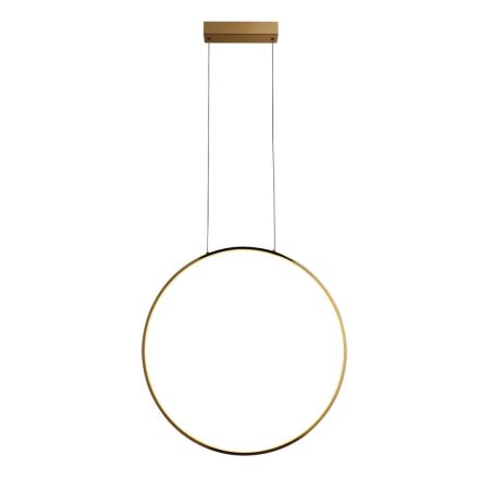 MIRROR LED mennyezeti lámpa 50W 3000K IP44 Perem 90cm Modern Gold Light Prestige