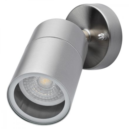 Kerti fali lámpa Spotlámpa LED fali lámpa GU10 IP44 ZINNIA INOX Lumiled