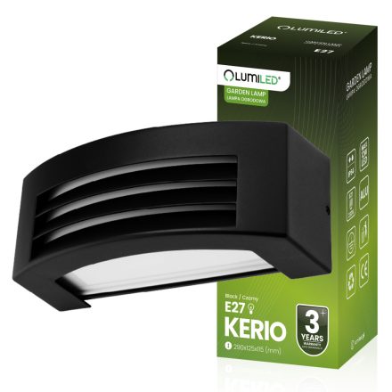 Kerti lámpa Emelés fali lámpa E27 LED KERIO LUMILED