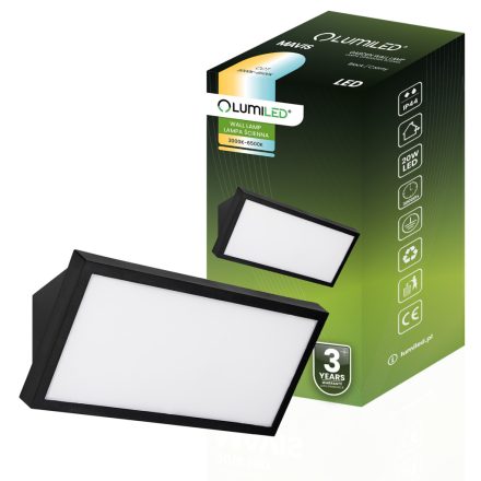 Kültéri kerti lámpa CCT 20W LED IP44 emelőfali lámpa MAVIS LUMILED