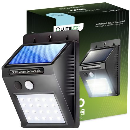 Solar Floodlight LED halogén kerti lámpa 6500K IP45 HARIO LUMILED