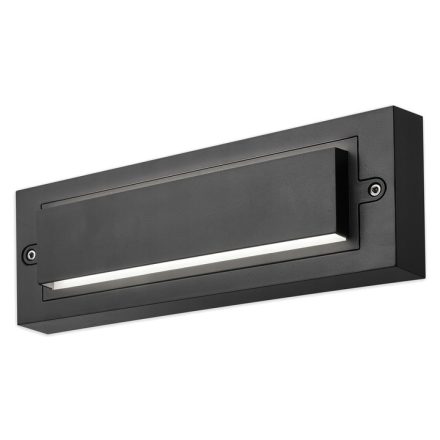 Kerti fali lámpa Elevation LED fali lámpa 6W BLACK TINA