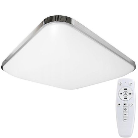 PLAFON LED mennyezeti lámpa Négyzet alakú PARYS 36W 3000K-6500K 53cm + távirányító