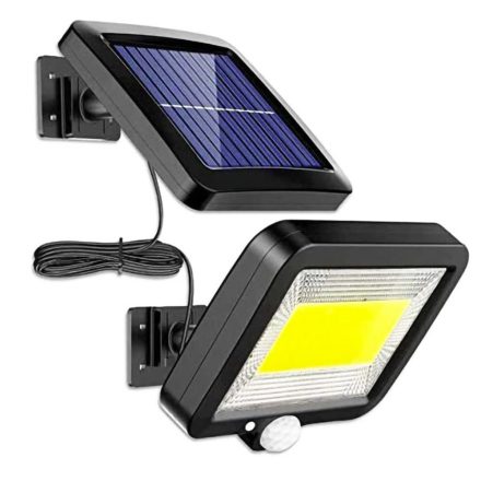 Solar LED spotlámpa 5W 5500-6000K hideg IP54 Masterled mozgásérzékelő