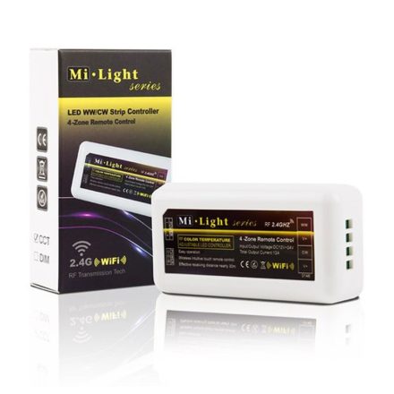 Vezérlő CCT 12/24V 10A Mi-Light Wi-Fi LED szalagokhoz - FUT035