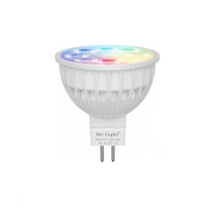 GU5.3 MR16 LED izzó 4W 280lm CCT RGB 12V MI-LIGHT Wi-Fi - FUT104