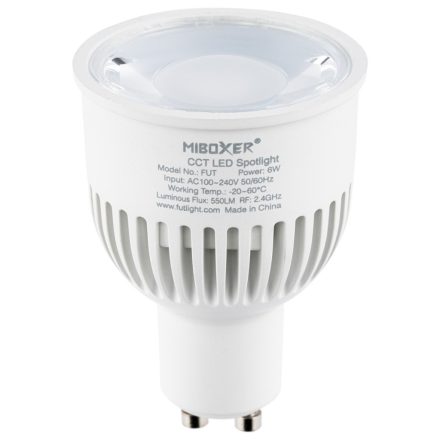 GU10 LED izzó 6W 550lm CCT Wi-Fi Mi-Light - FUT107