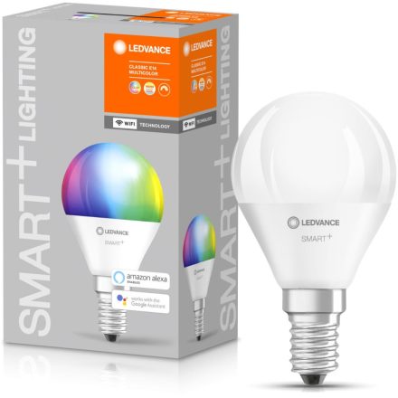 E14 P45 LED izzó 5W 470lm CCT RGB LEDVANCE SMART+ WiFi szabályozható