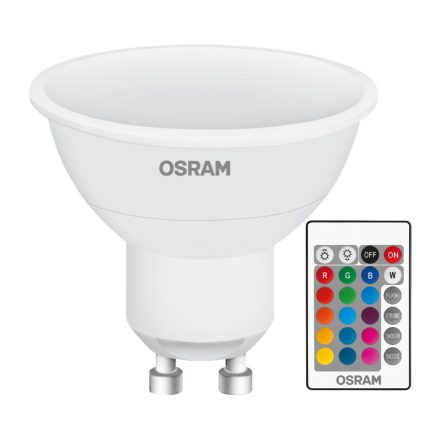 GU10 LED izzó 4,5 W = 25 W 250 lm RGBW 120° OSRAM Star Pilot