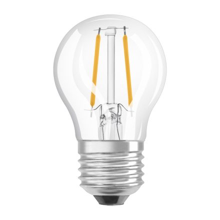 E27 P45 LED izzó 2,5W = 25W 250lm 2700K 300° OSRAM STAR izzószál