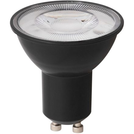 GU10 LED izzó fekete 4.5W = 50W 350lm 4000K semleges 36° OSRAM érték